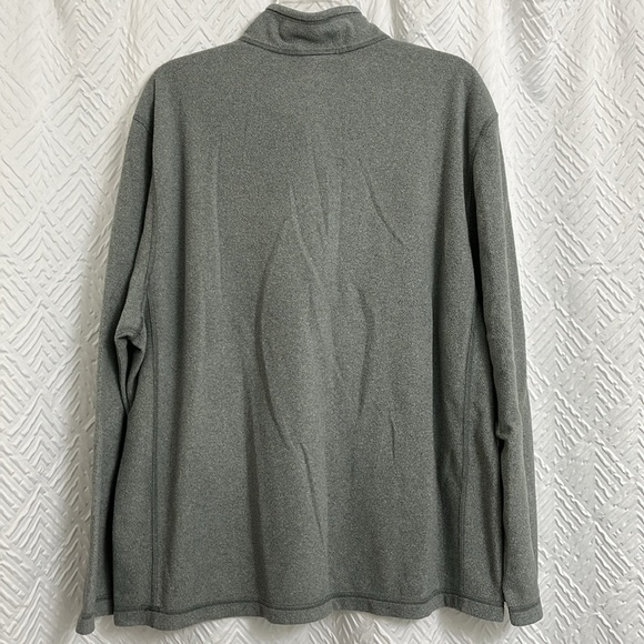 The North Face Men’s Gray Fleece Pullover Quarter Zip Size XL - Picture 2 of 5